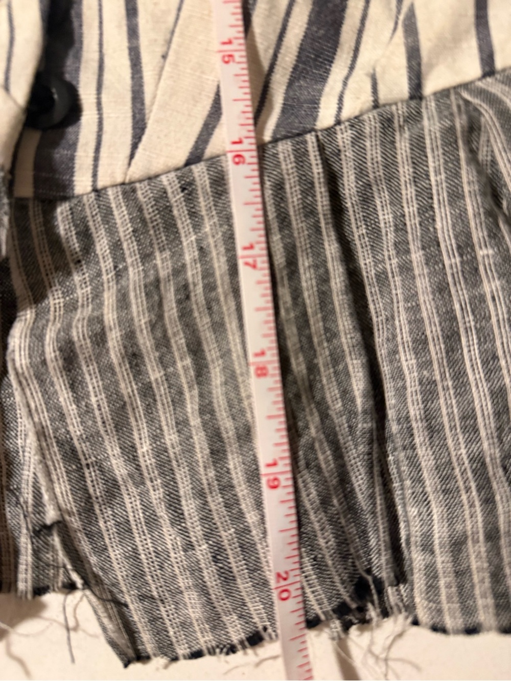 Gary Graham fem/punk Striped Button-Up tailored jacket with Floral lining - Picture 12 of 14